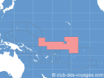 Cartes des iles Kiribati