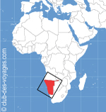 Cartes de la Namibie
