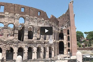 Les arcades du Colise restaures