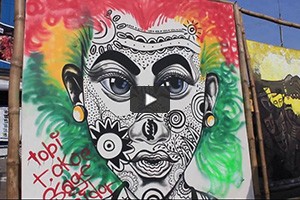 Art de rue: des artistes ghanéens exposent à Accra