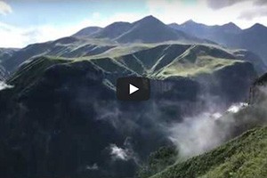 Les montagnes du Caucase
