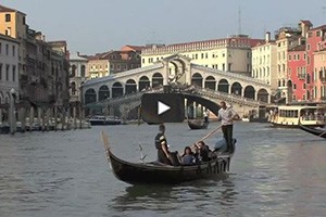 Sur les canaux de Venise